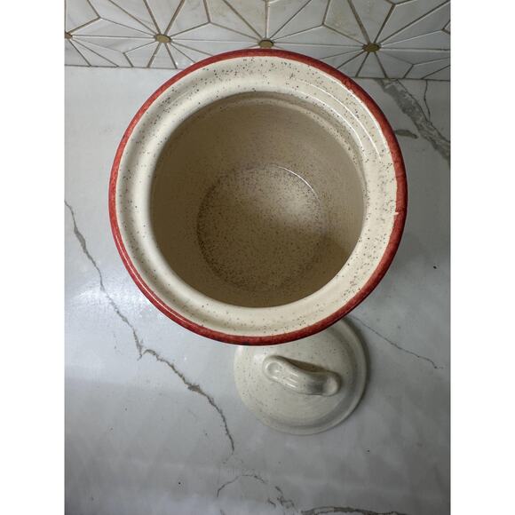 Vintage Saratoga Treasure Craft USA Ceramic Canister Set (Set of 3) - Picture 10 of 10